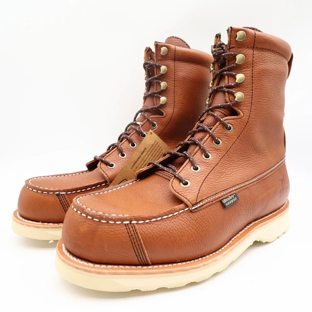 Irish Setter Boots Mens 9 D Wingshooter Leather Waterproof 894 8 Inch NIB